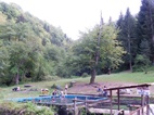 Piscina de aguas termales en Borjomi Mineral Water Park