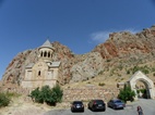 Monasterio de Noravank desde el parking