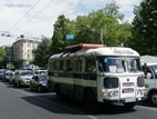 Autobús urbano a gas en Yerevan