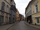 Calle Dominikonu, ciudad vieja de Vilnius