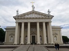 Fachada de la Catedral de Vilnius