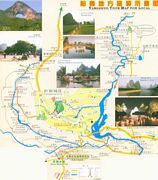 Yangshuo - Mapa Turístico 