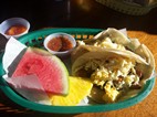 Desayuno en Tacotaco, Santa Elena