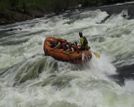 Rafting en Bujigali Falls, Jinja
