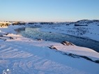 Río Jökulsá á Fjöllum entre las cascadas de Detifoss y Selfoss