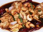 chicken stir fried with crispy cashew nuts, Impiani Resort