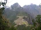 Vistas de la Ciudadela de Machu Picchu desde la montaña Huayna Picchu
