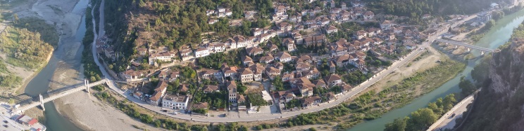 Barrio de Gorica visto desde el Castillo