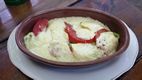Djathe Kaçkavall, queso con tomate y pimientos