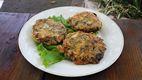 Qifqi, bolas de arroz con huevo y hierbas
