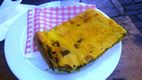 Shapqat, torta maíz frito rellena de espinacas