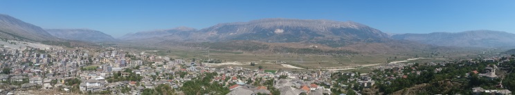 Vistas desde el Castillo de Gjirokastër