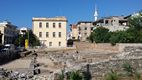 Ruinas de una sinagoga, centro de Sarandë