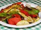 Verdura parrillada