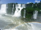 Las cataratas de Iguazú vistas desde Brasil