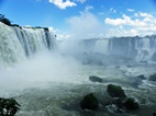 Las cataratas de Iguazú vistas desde Brasil