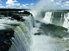 Las cataratas de Iguazú vistas desde Brasil