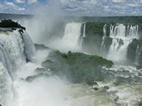 Las cataratas de Iguazú vistas desde Brasil