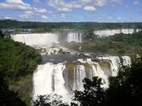 Las cataratas de Iguazú vistas desde Brasil