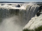 Las cataratas de Iguazú vistas desde Argentina