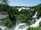 Las cataratas de Iguazú vistas desde Argentina