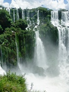 Las cataratas de Iguazú vistas desde Argentina