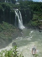 Las cataratas de Iguazú vistas desde Argentina