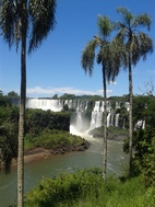 Las cataratas de Iguazú vistas desde Argentina