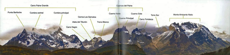 Asi deberia verse la Cordillera del Paine