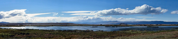 Laguna principal de la Reserva Natural Laguna Nimez