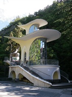 Estación de Teleférico en Borjomi Mineral Water Park