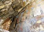 Murales en la fachada de la Iglesia de la Asunción, Vardzia
