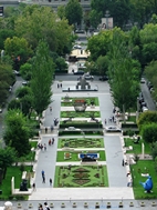 Tamanyan St. desde una terraza de Cascade