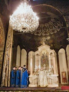 Interior de la Catedral de Echmiadzin