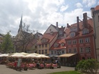 Plaza Livu, centro histórico de Riga