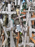 Colina de las Cruces, cerca de Siauliai, Lituania