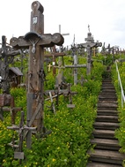 Colina de las Cruces, cerca de Siauliai, Lituania