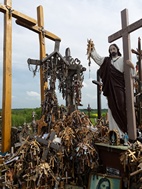 Colina de las Cruces, cerca de Siauliai, Lituania