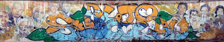 Mural en el centro de Mindelo