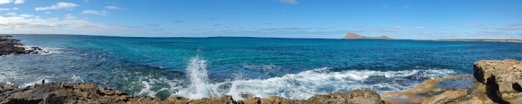 Vistas durante el paseo desde Murdeira Village a Calheta Funda
