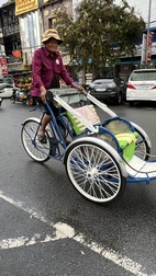 Rickshaw, centro de Phnom Penh