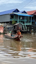 Villa flotante de Kompong Pluk
