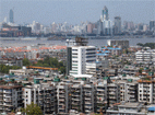 Wuhan vista desde la Torre de la Grulla Amarilla