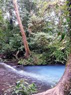 Teñideros, Parque Nacional Volcán Tenorio