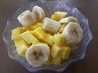Ensalada de piña y plátano