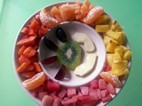 Fruta en el desayuno, B&B Buena Suerte