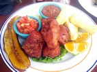 Chicharrones de cerdo, Sabor Tico, Santa Elena