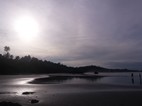 Playa frente al hotel, fuera de los limites del PN Manuel Antonio