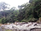 Desolación alrededor de las pailas de agua fría, Parque Nacional Rincón de la Vieja