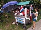 Venta de raspados, Tortuguero